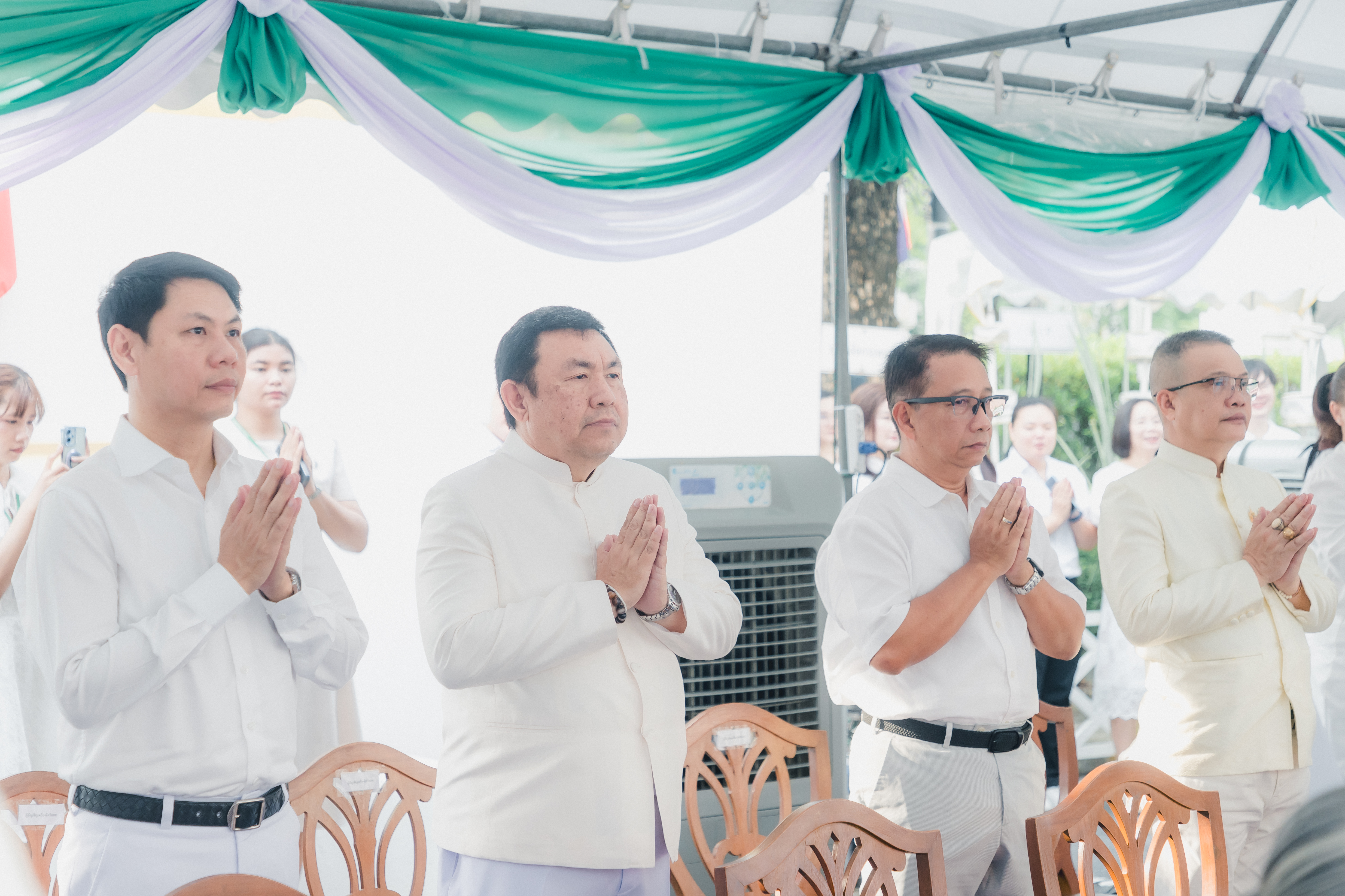 title - ส.ป.ก. ร่วมพิธีบวงสรวงบูรพกษัตริย์ องค์พระพิรุณทรงนาค และศาลพระภูมิเจ้าที่ เนื่องในวันพระราชพิธีพืชมงคลจรดพระนังคัลแรกนาขวัญ ประจำปีพุทธศักราช 2569